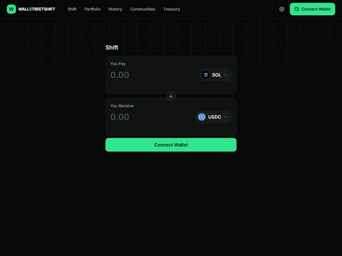 WallStreetShift screenshot